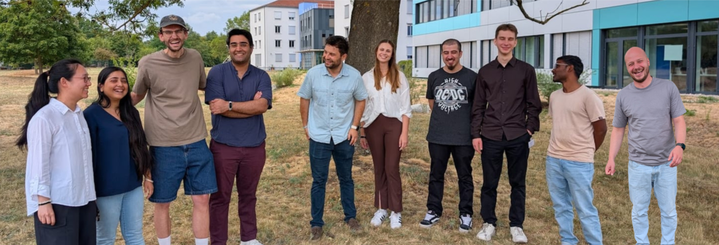 The WüNLP research group having fun